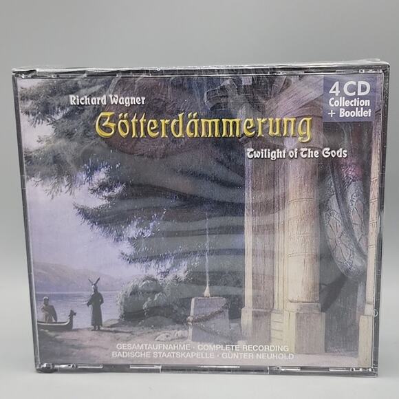 Richard Wagner Gotterdammerung Twilight of the Gods 4 CDs & Booklet Brand New - Picture 1 of 6